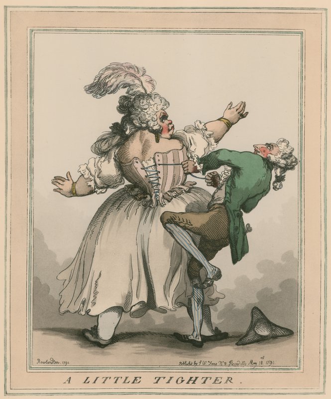 biraz daha sıkı by Thomas Rowlandson