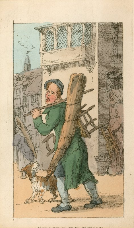 Tamir edilecek sandalyeler by Thomas Rowlandson