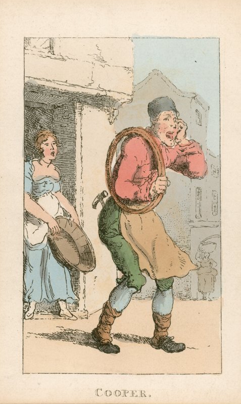 Cooper by Thomas Rowlandson