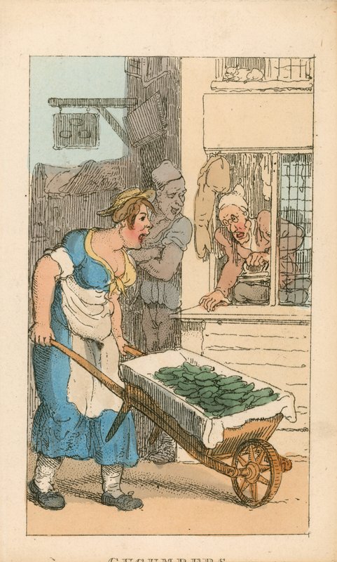 Salatalıklar by Thomas Rowlandson
