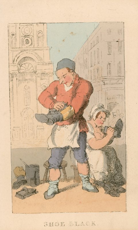 ayakkabı siyah by Thomas Rowlandson