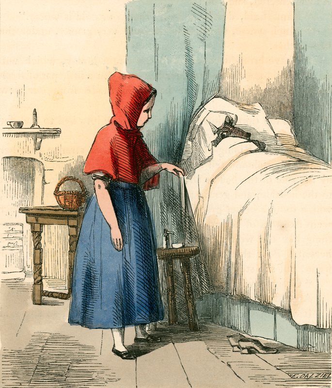 Büyükannesinin başucunda by Thomas Webster