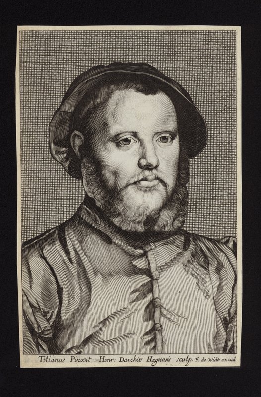 Henr Dancker Hagiensis by Tiziano Vecelli