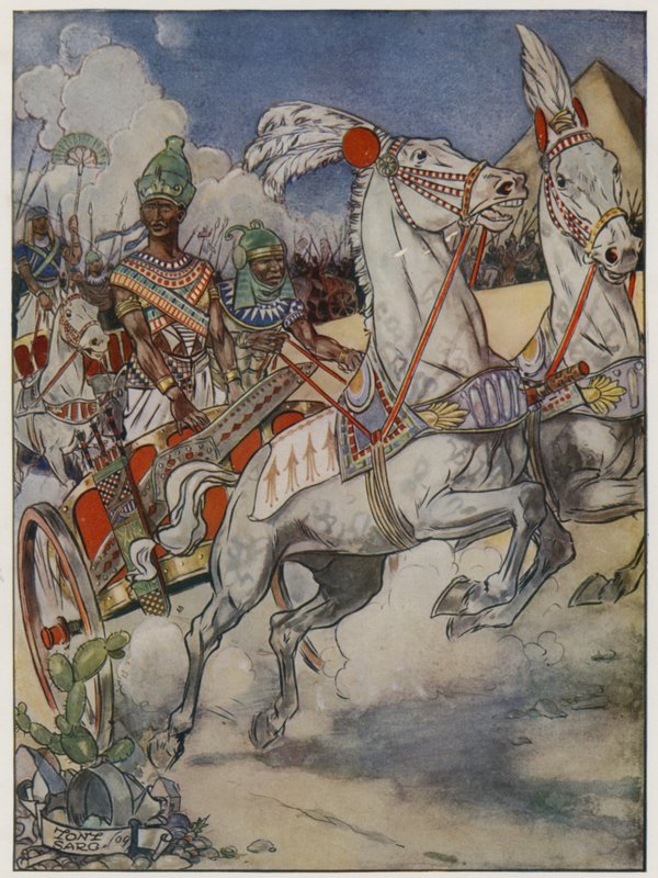 Ve Mısır ordusu yola çıktı by Tony Sarg