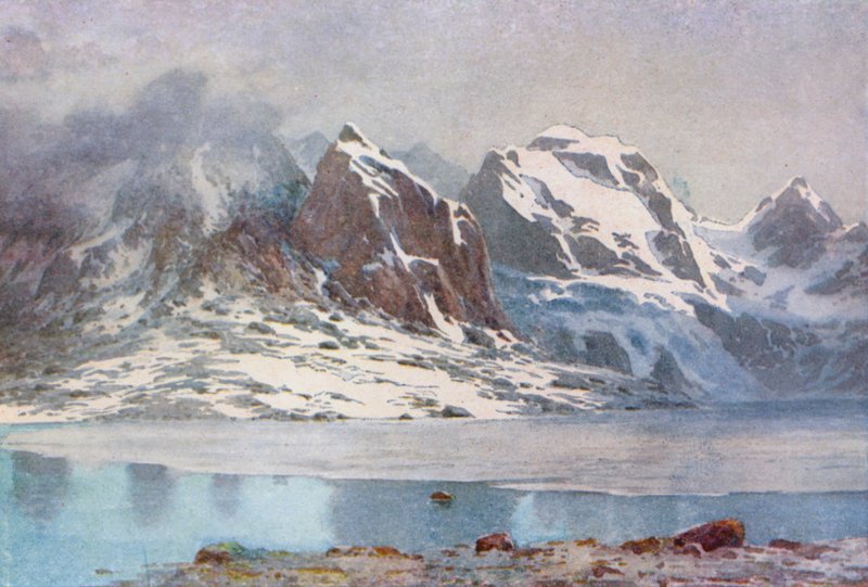 Donmuş Göl, Gangabal by Unbekannt Unbekannt