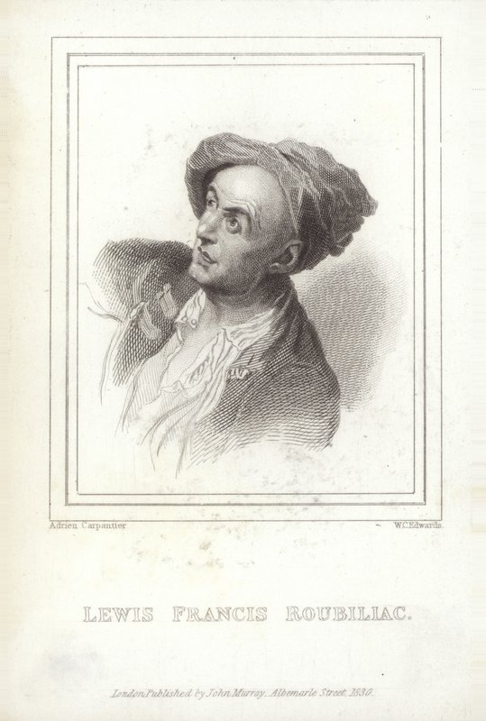 Louis-Francois Roubiliac, Fransız heykeltıraş by W.C. Edwards