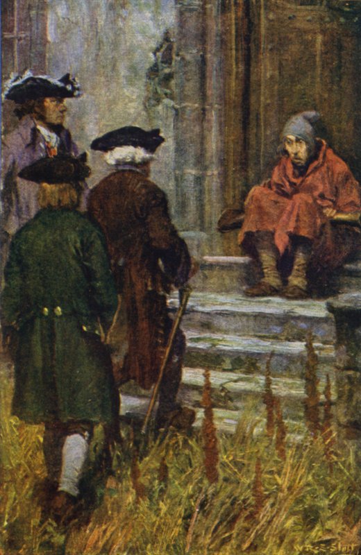 Kaçırılanlar için İllüstrasyon (renkli taş) by W.R.S. (after) Stott