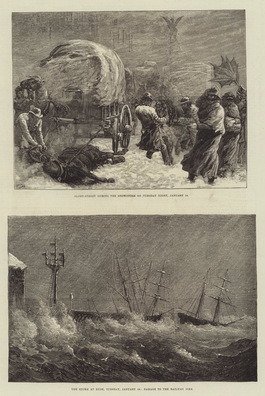 Kış Fırtınaları by Walter Paget