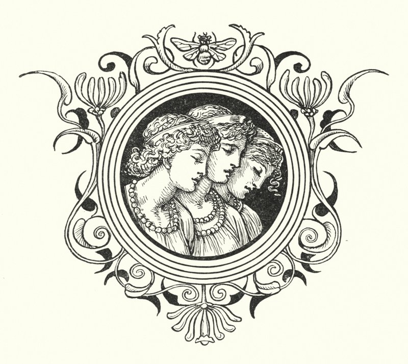 Kraliçe Arı (gravür) by Walter (after) Crane