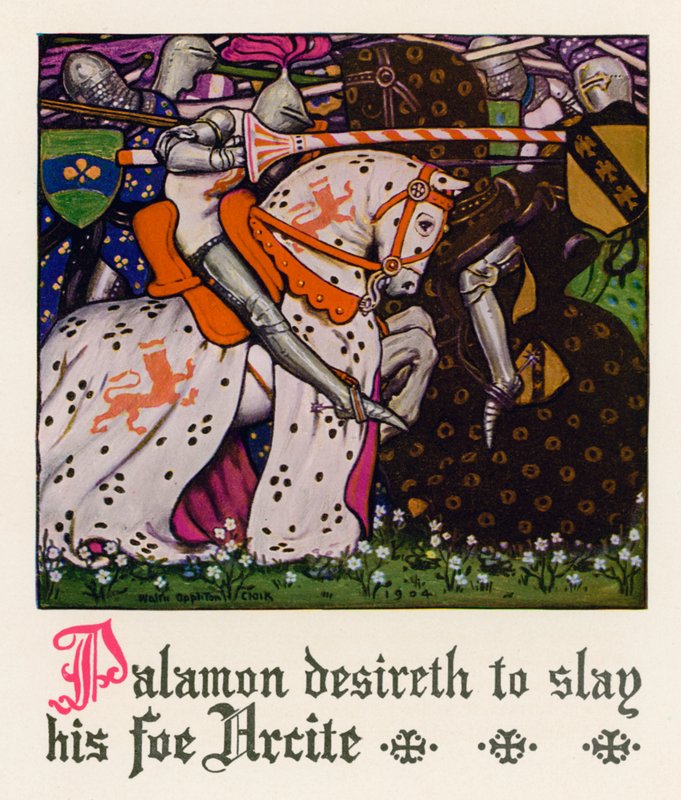 Chaucer: Şövalyenin Öyküsü by Walter Appleton Clark