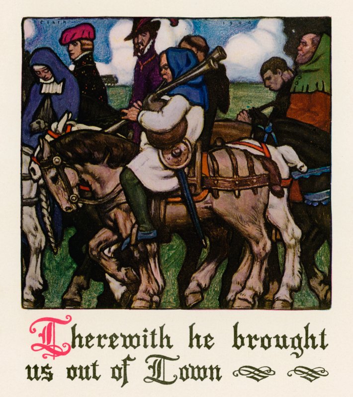 Chaucer: Başrahibenin Öyküsü by Walter Appleton Clark
