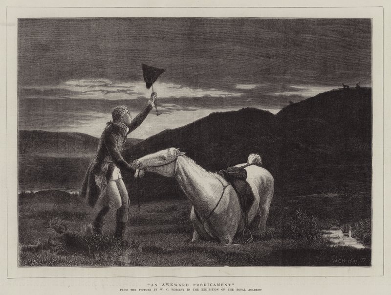 Garip Bir Durum by Walter Charles Horsley