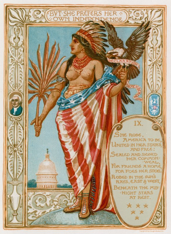 Bağımsızlığını Tercih Eder by Walter Crane