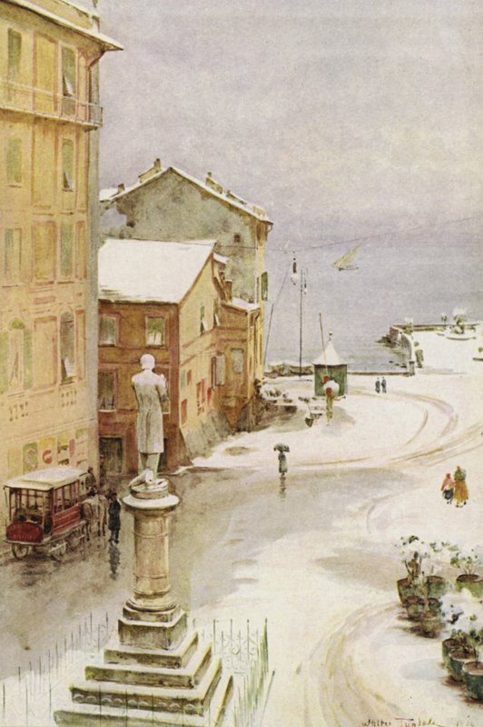 Piazza Mazzini, Santa Margherita by Walter Frederick Roofe Tyndale
