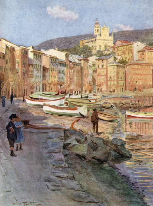 Santa Margherita Ligure, İtalya by Walter Frederick Roofe Tyndale