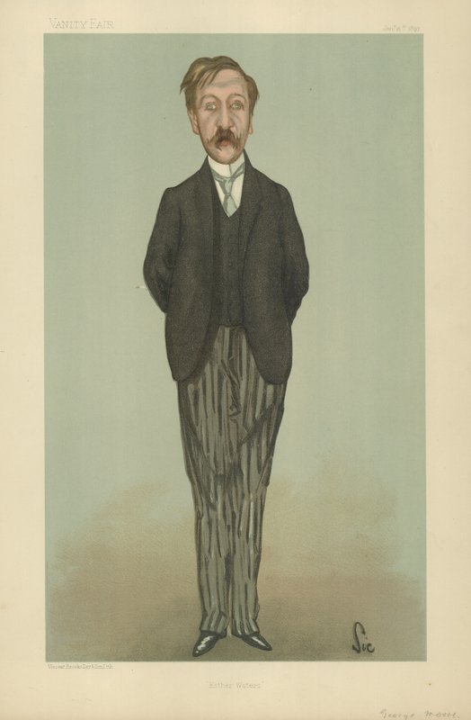 Bay George Moore by Walter Richard Sickert