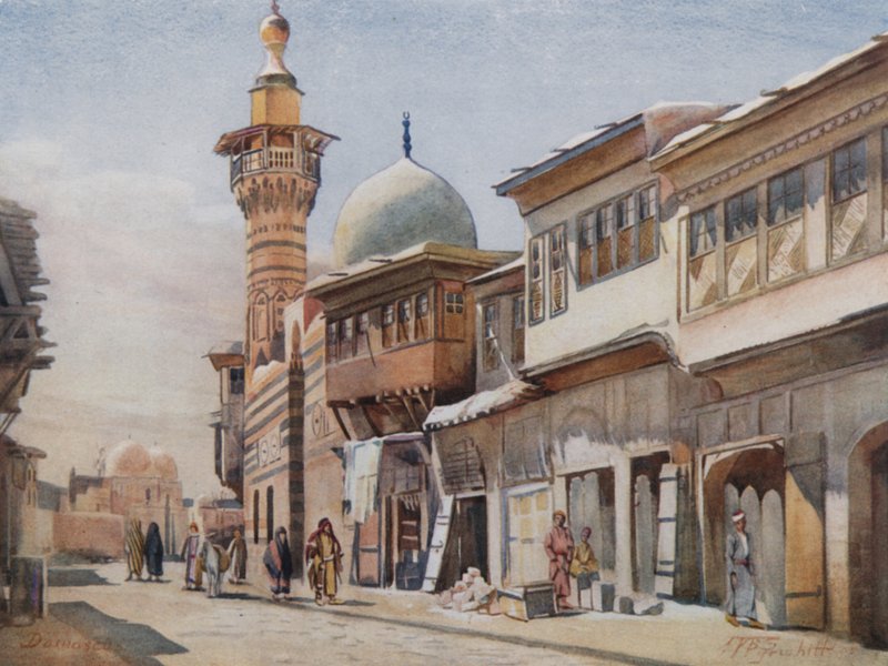 Midan yakınlarında, Kahire by Walter Spencer Stanhope Tyrwhitt