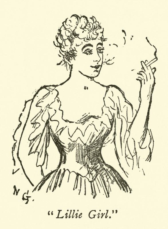 küçük kız by Weedon Grossmith
