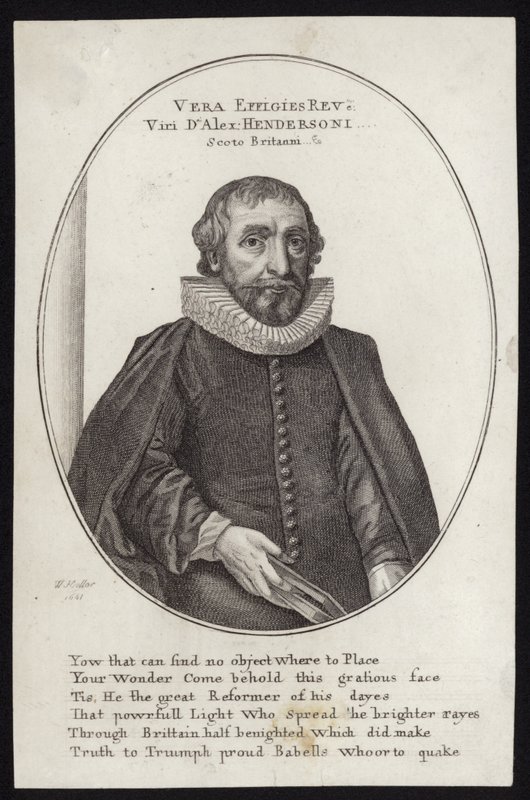 Muhterem Alexander Henderson by Wenceslaus Hollar