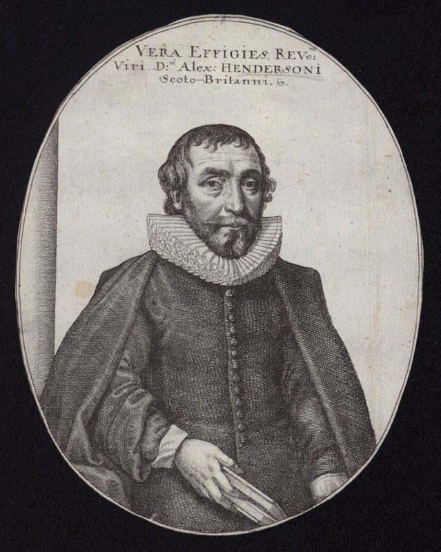 Muhterem Alexander Henderson by Wenceslaus Hollar
