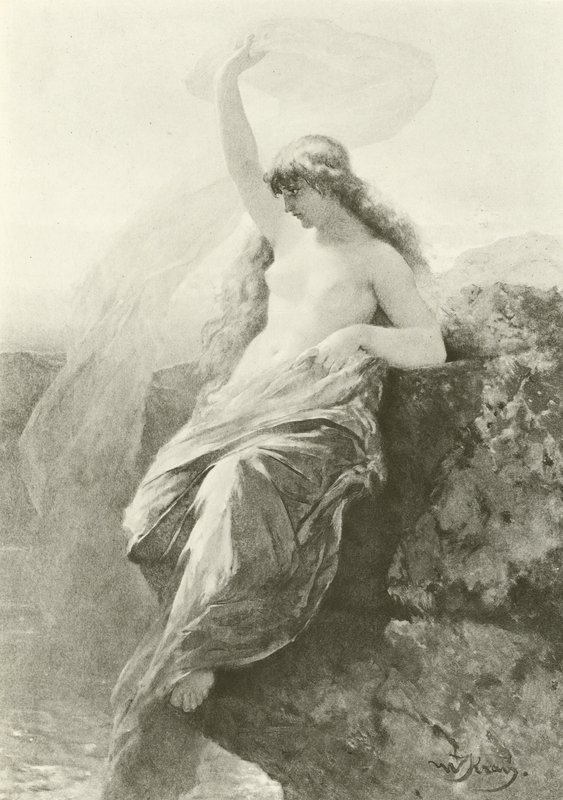 Lorelei (gravür) by Wilhelm Kray
