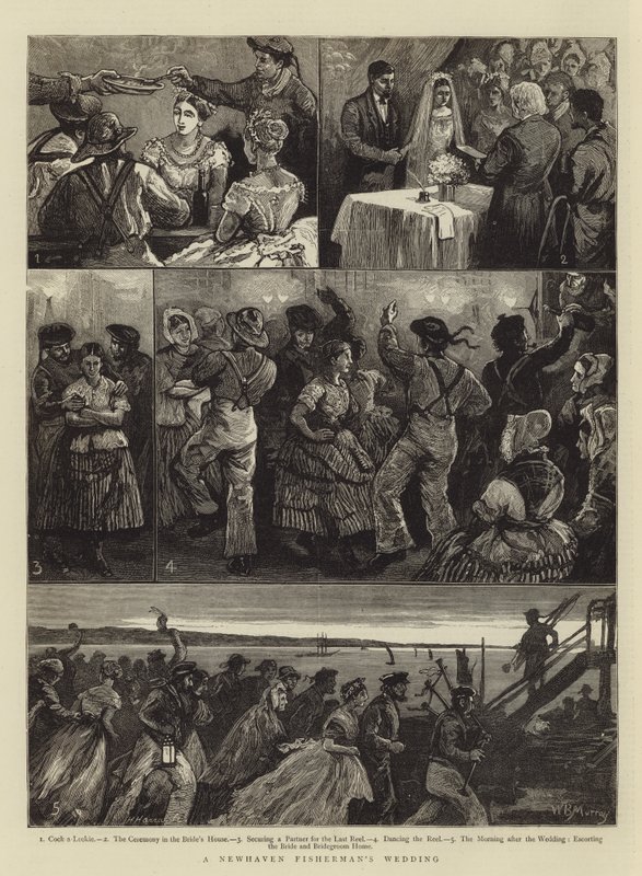 ನ್ಯೂಹೇವನ್ ಮೀನುಗಾರರ ಮದುವೆಯ ಟರ್ಕಿ by William Bazett Murray