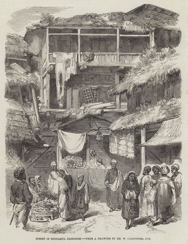 ಸಿರಿನಾಗೂರಿನ ಬೀದಿ, ಕ್ಯಾಶ್ಮೀರ್ ಟರ್ಕ್ by William Carpenter
