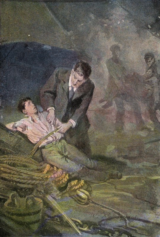 Peter The Whaler için İllüstrasyon by William Christian Symons