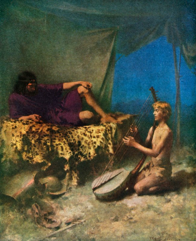 Saul ve David by William Ladd Taylor