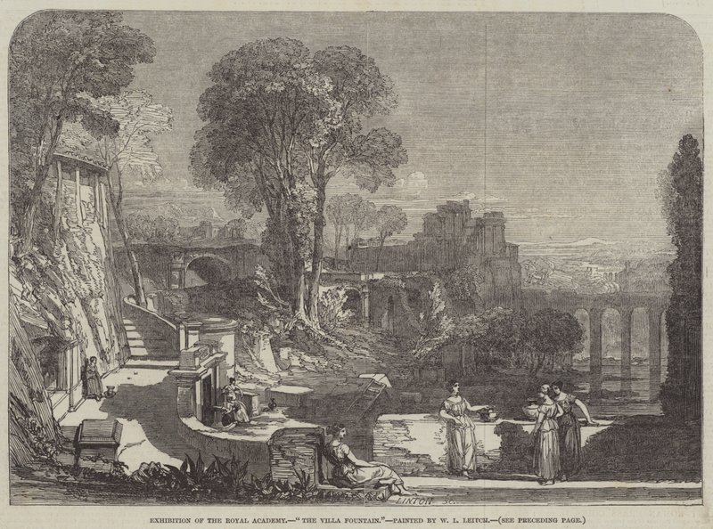 Villa Çeşmesi by William Leighton Leitch