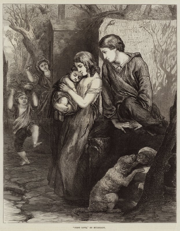 İlk aşk by William Mulready