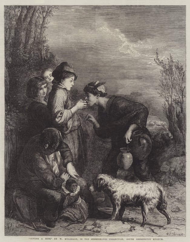 bir ısırık vermek by William Mulready