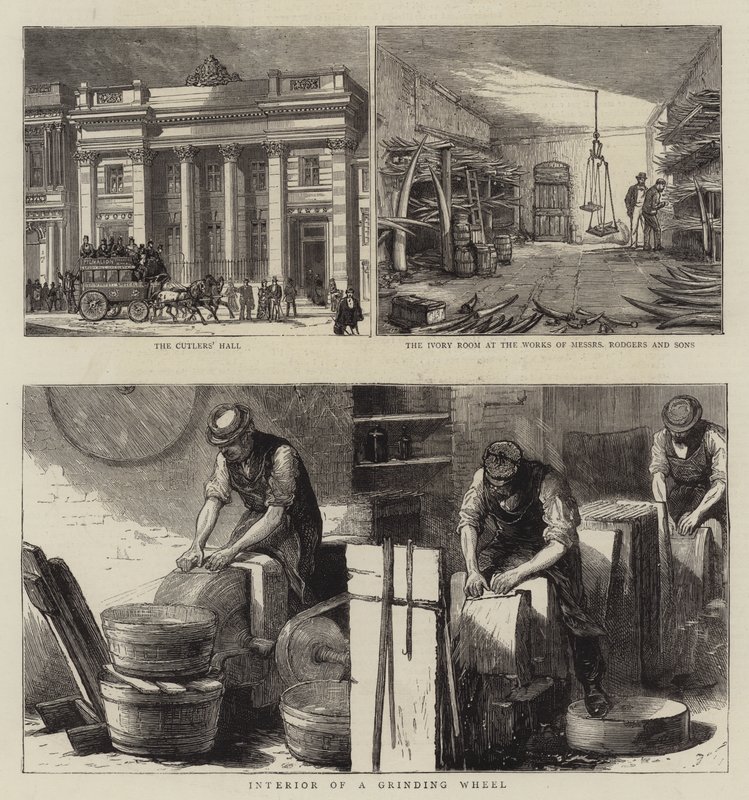 Sheffield Binaları ve Endüstrileri by William Small