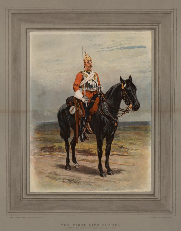 İlk Can Muhafızları (chromolitho) by William Small
