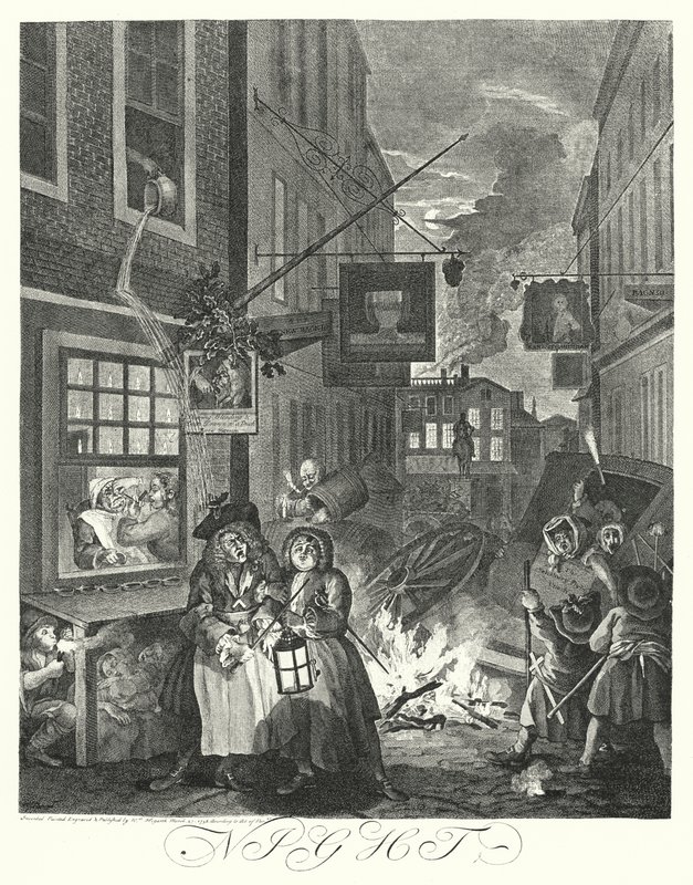 Gece (gravür) by William (after) Hogarth