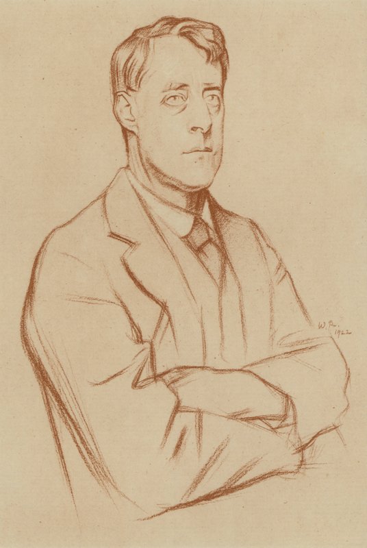 Laurence Binyon (fotoğraflar) by William (after) Rothenstein