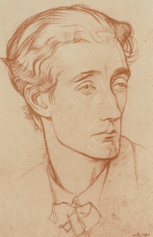 Lennox Robinson (taş) by William (after) Rothenstein