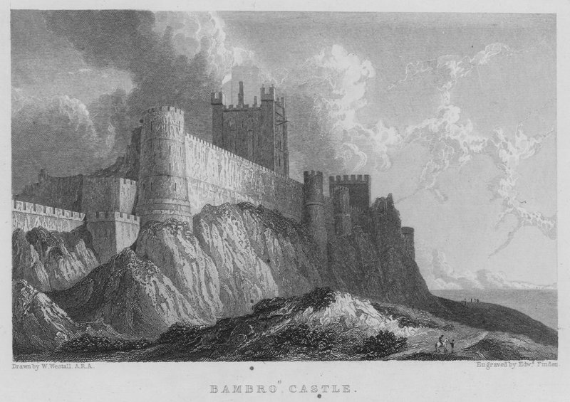 Bambro Kalesi (gravür) by William (after) Westall