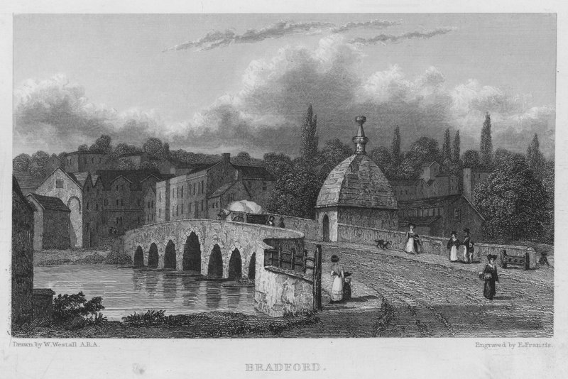 Bradford (gravür) by William (after) Westall