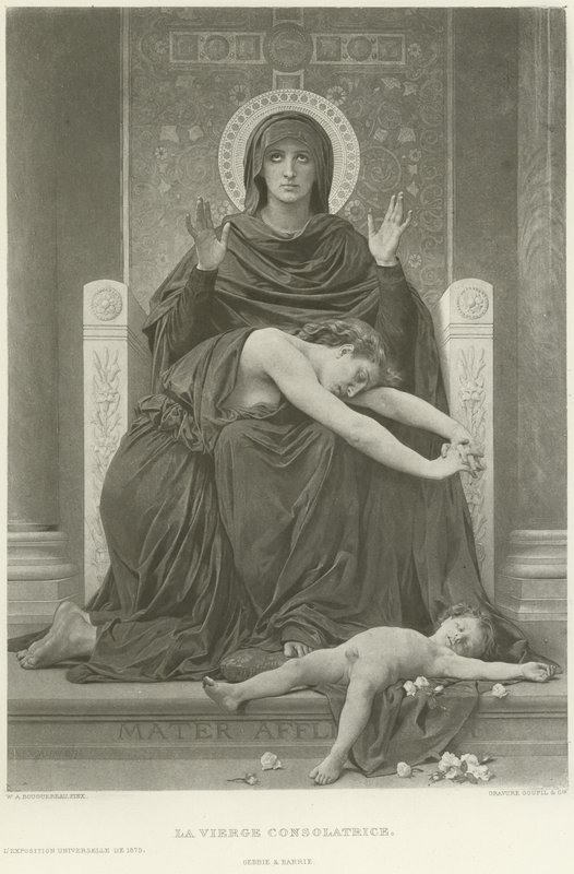 Teselli Bakire (gravür) by William Adolphe Bouguereau