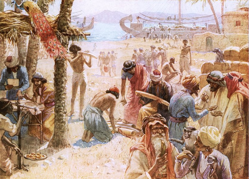 The commerce of Solomon by William Brassey Hole