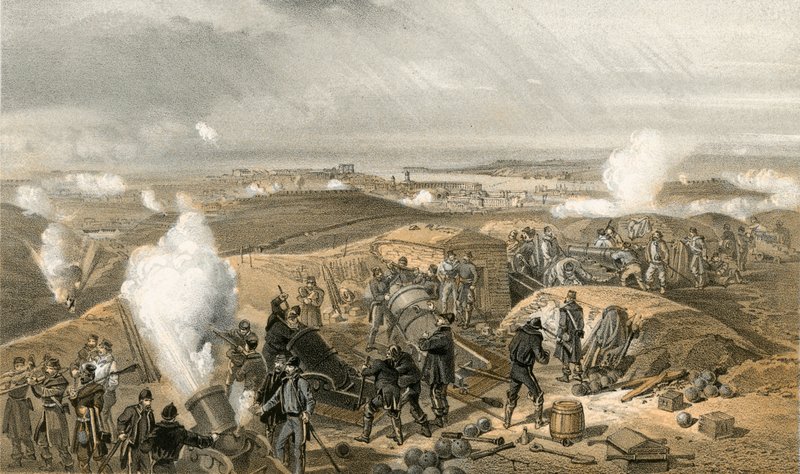 Pillerde sıcak bir gün by William Crimea Simpson