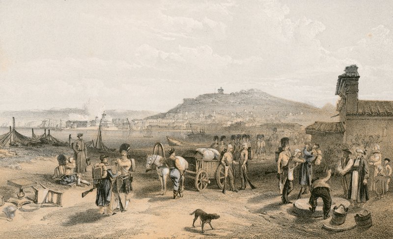 kuzeyden Kertch by William Crimea Simpson