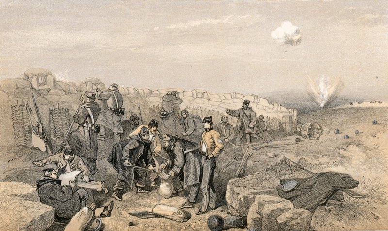 Rus Tüfek Çukuru by William Crimea Simpson