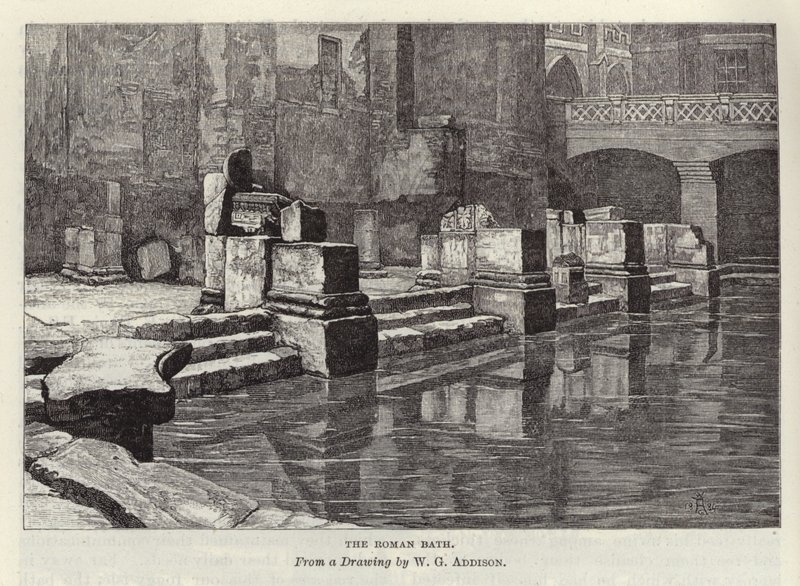 Hamamdaki Roma Hamamı by William Grylls Addison