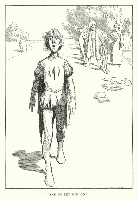 "Ve bırak gitsin" (lito) by William Heath Robinson
