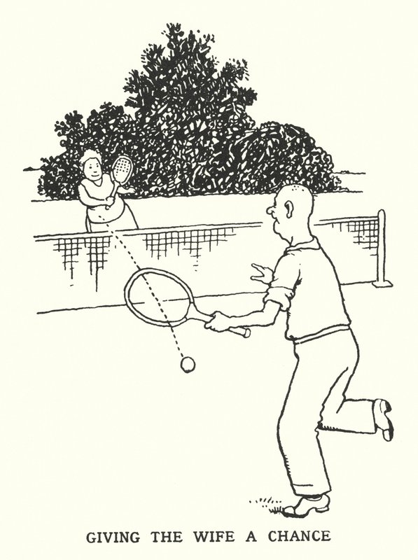 Karısına Bir Şans Vermek (lito) by William Heath Robinson