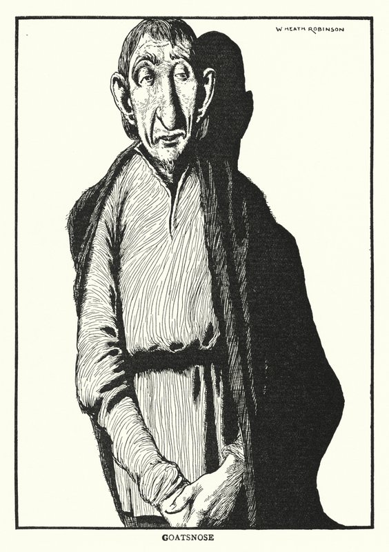 Keçi burnu (lito) by William Heath Robinson