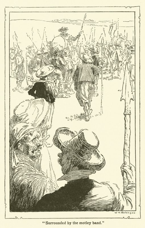Don Kişot (lito) için çizim by William Heath Robinson