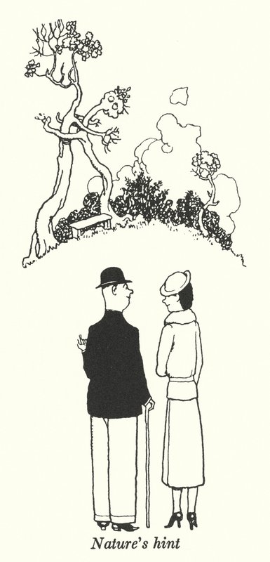 Doğanın ipucu (lito) by William Heath Robinson